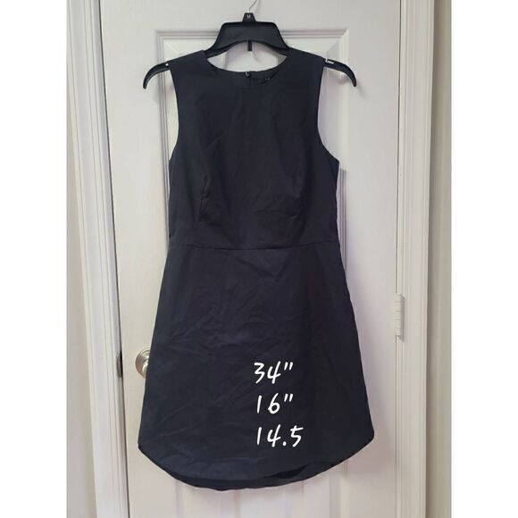 Theory Sheath Black Dress 2 - Picture 1 of 8